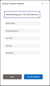 Automatisch Adresgegevens Controleren met custom pages | dtnext