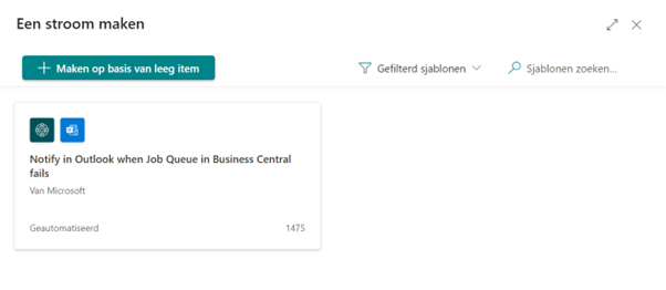 Automatiseer je taakwachtrijberichten in 6 stappen met Power Automate - stap 2